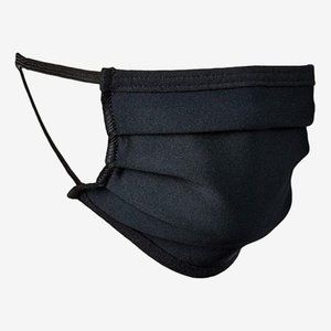 100% cotton BLACK  facemasks